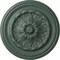 Ekena Millwork Chester Ceiling Medallion (Fits Canopies up to 2 1/4"), Hnd-Painted Cloud Burst, 15 3/4"OD x 1 7/8"P CM15CHCBF - alternate 1